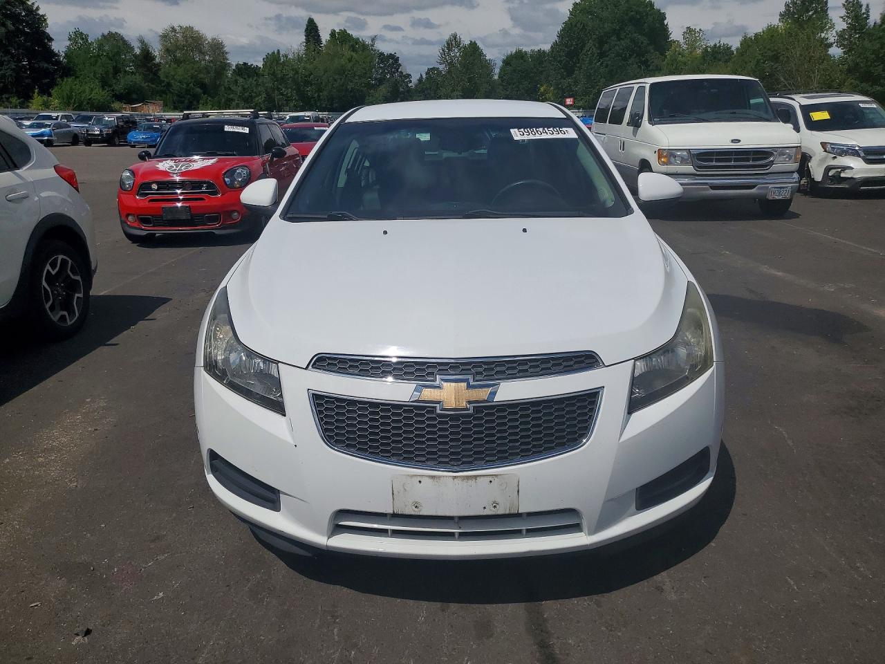 2012 Chev Cruze Lt1 Белый vin: 1G1PF5SC3C7349322