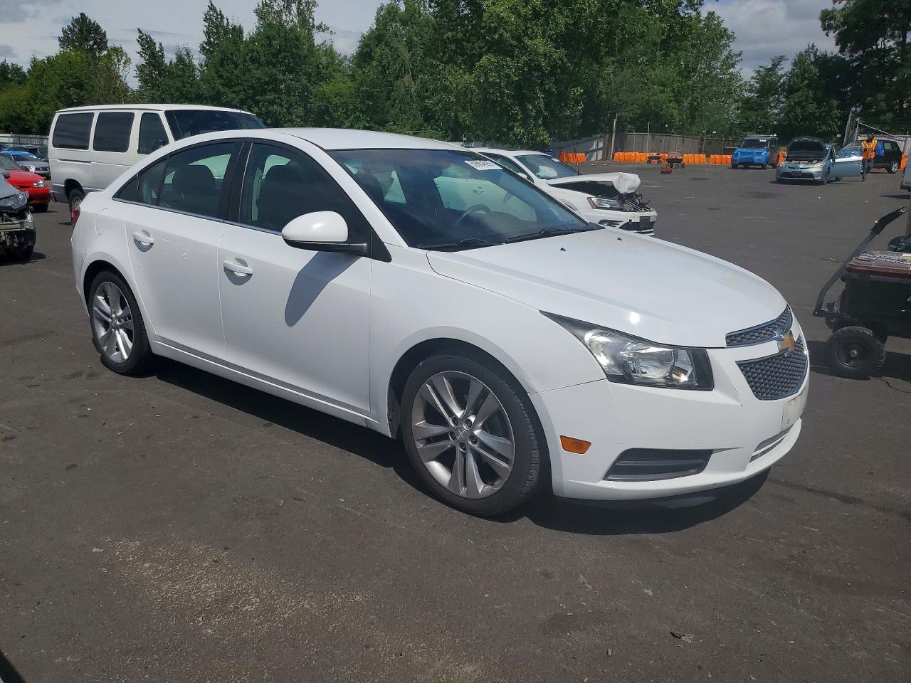 2012 Chev Cruze Lt1 Белый vin: 1G1PF5SC3C7349322