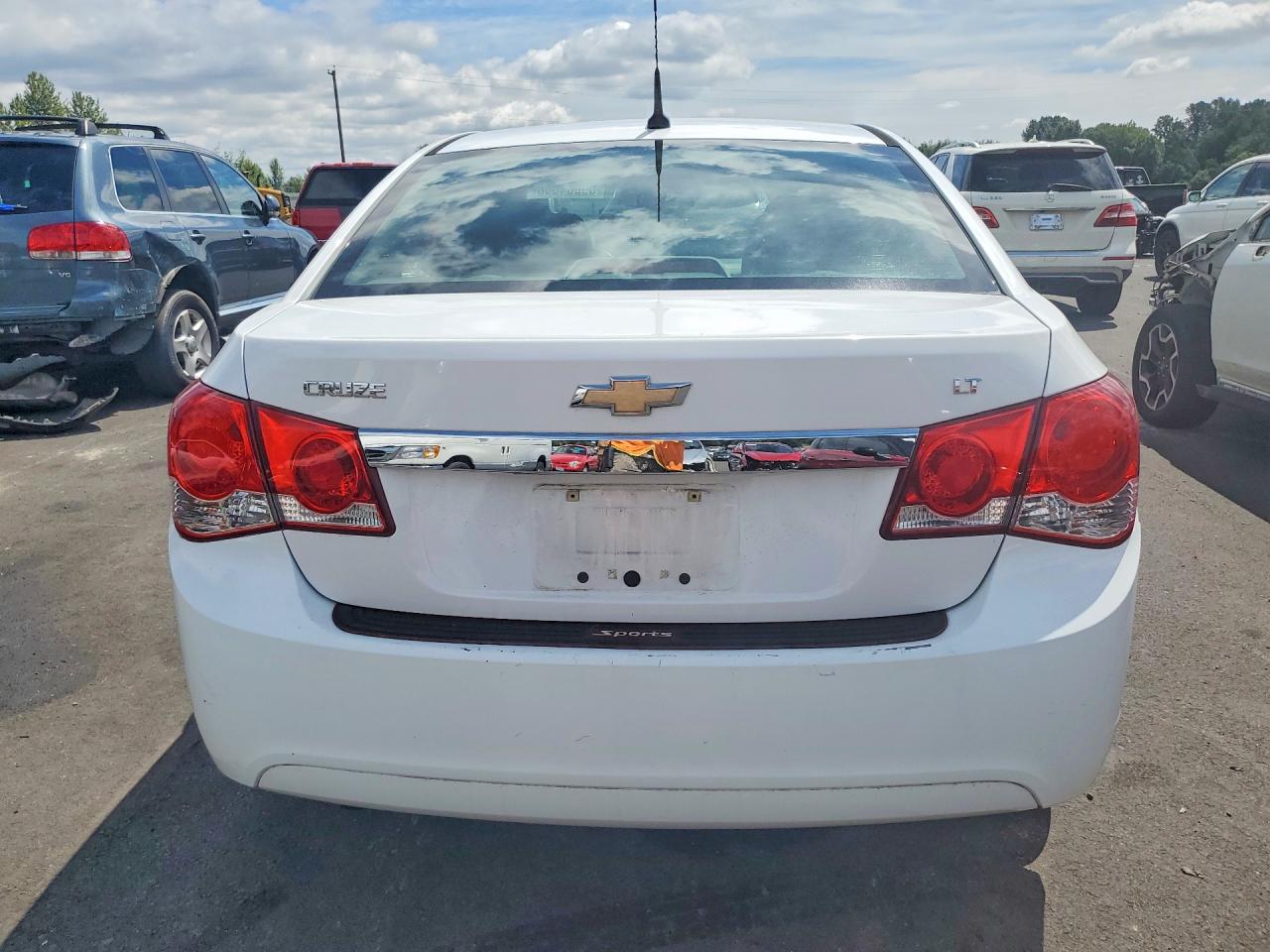 2012 Chev Cruze Lt1 Белый vin: 1G1PF5SC3C7349322