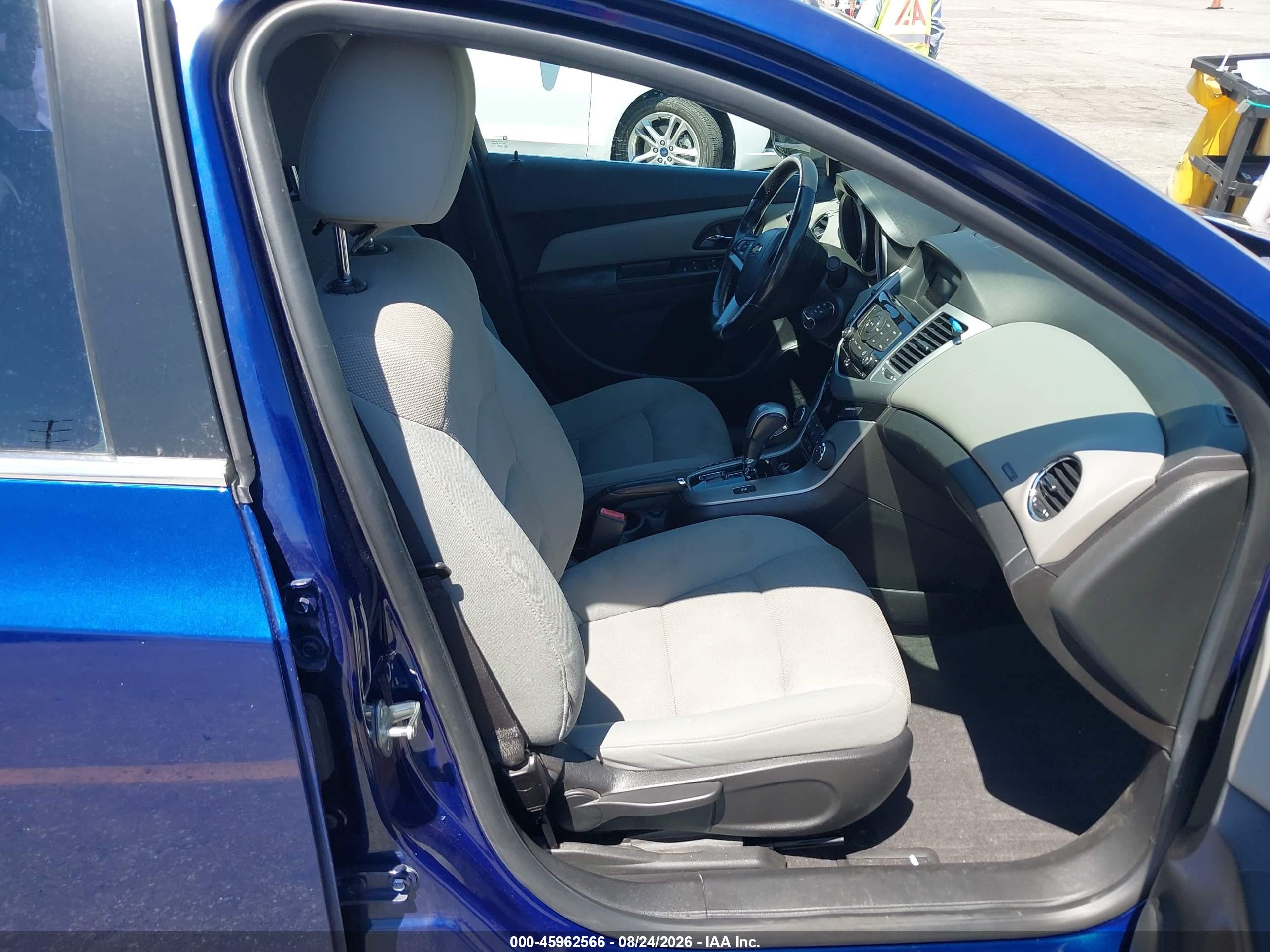 2012 Chevrolet Cruze 1lt Blue vin: 1G1PF5SC3C7364354