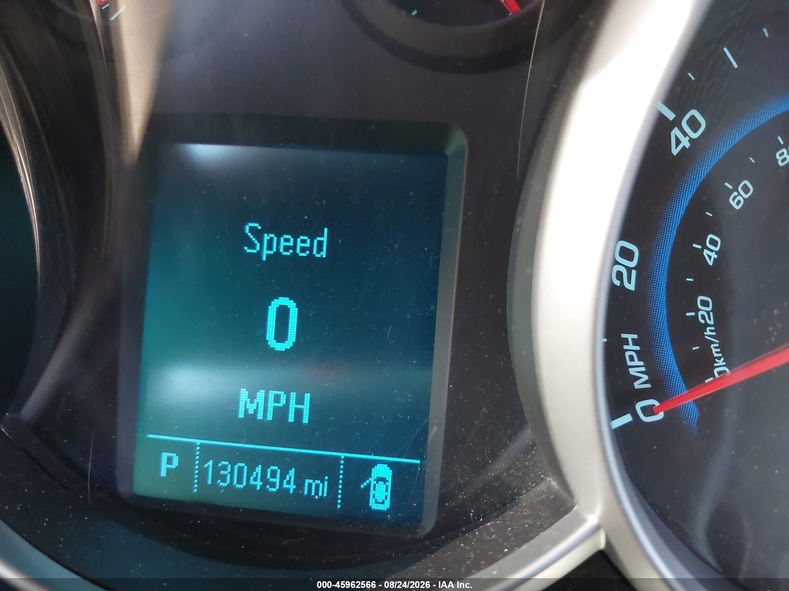 2012 Chevrolet Cruze 1lt Blue vin: 1G1PF5SC3C7364354