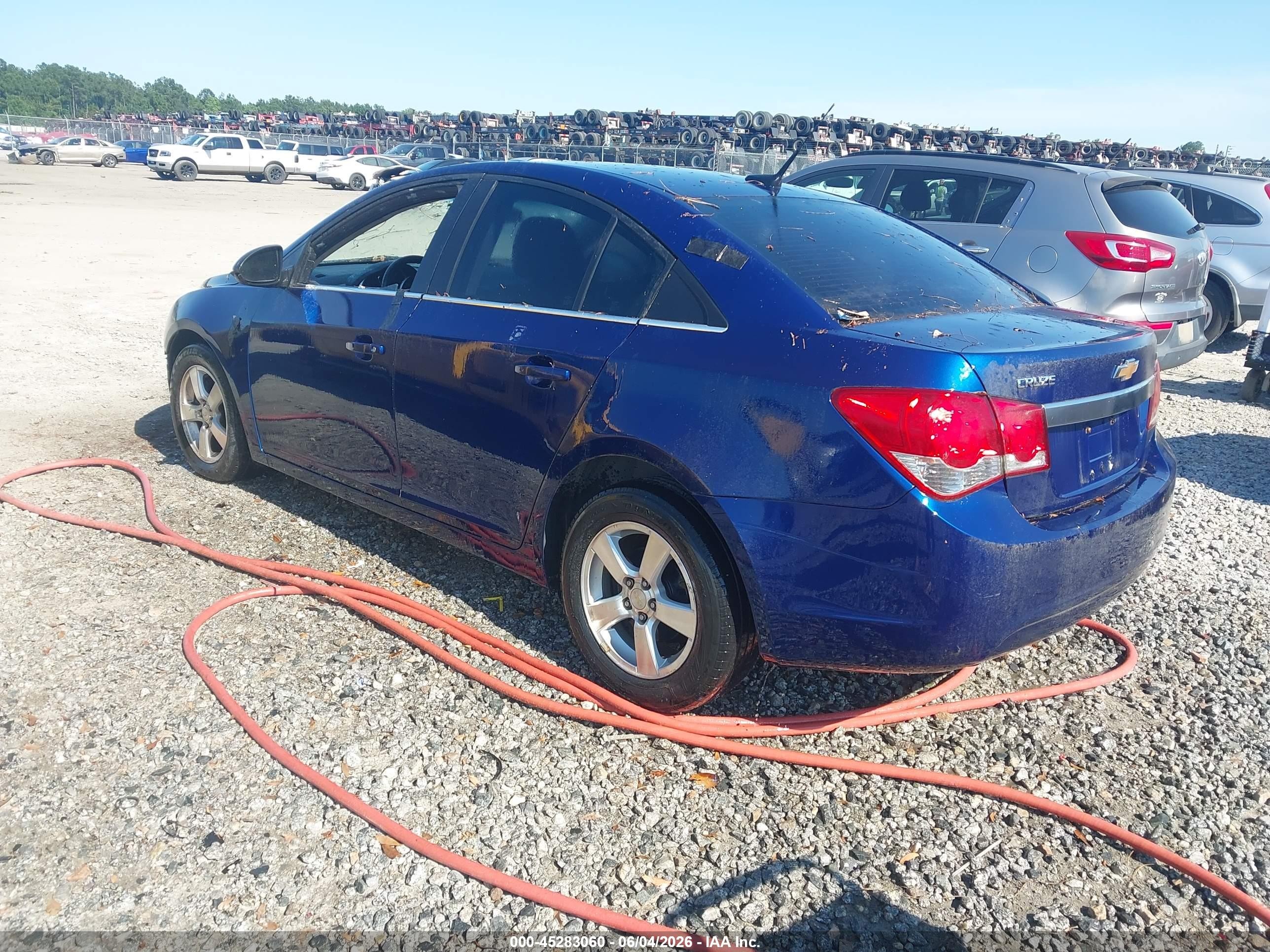 2012 Chevrolet Cruze 1lt Dark Blue vin: 1G1PF5SC4C7104545