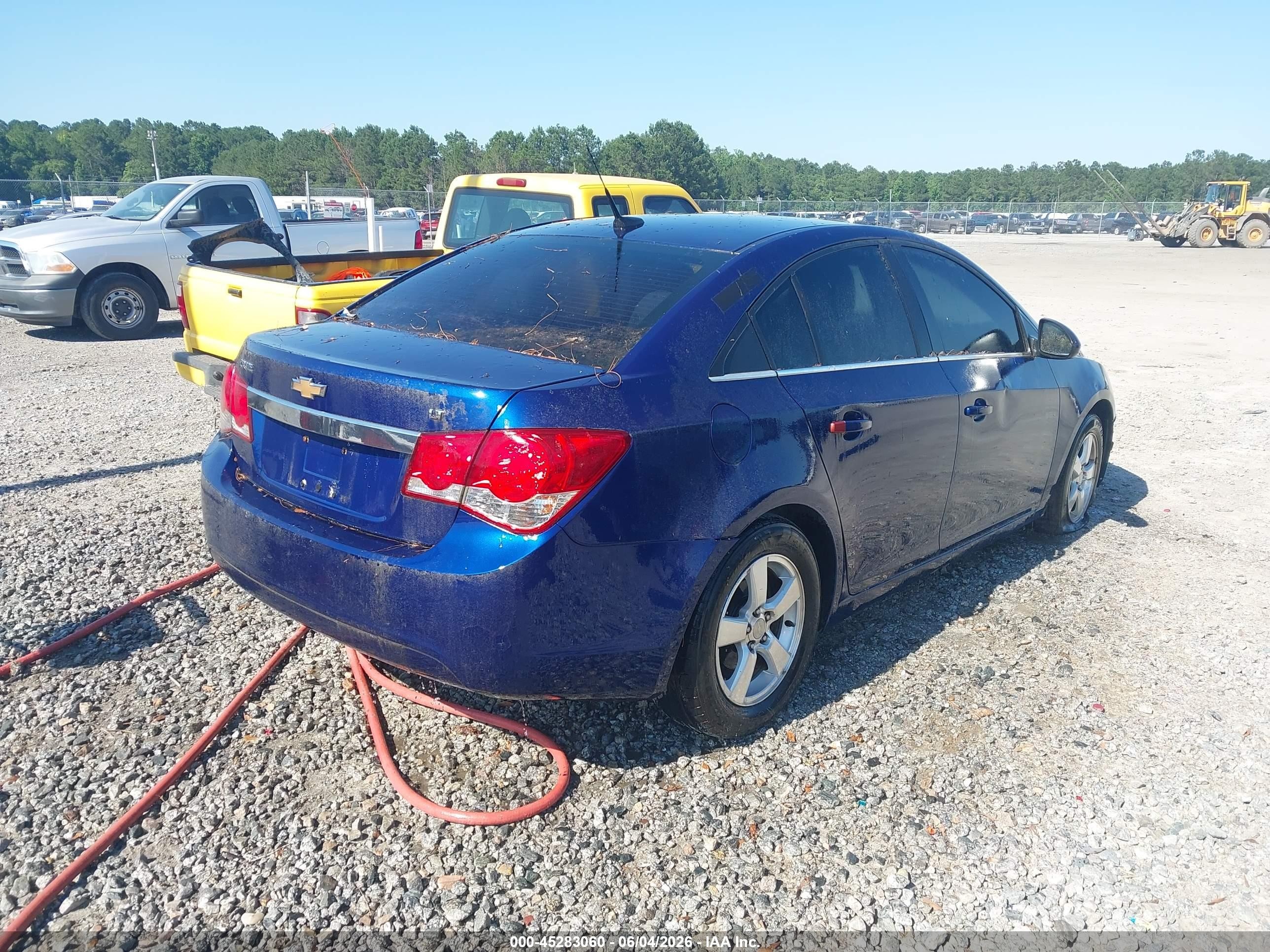 2012 Chevrolet Cruze 1lt Dark Blue vin: 1G1PF5SC4C7104545