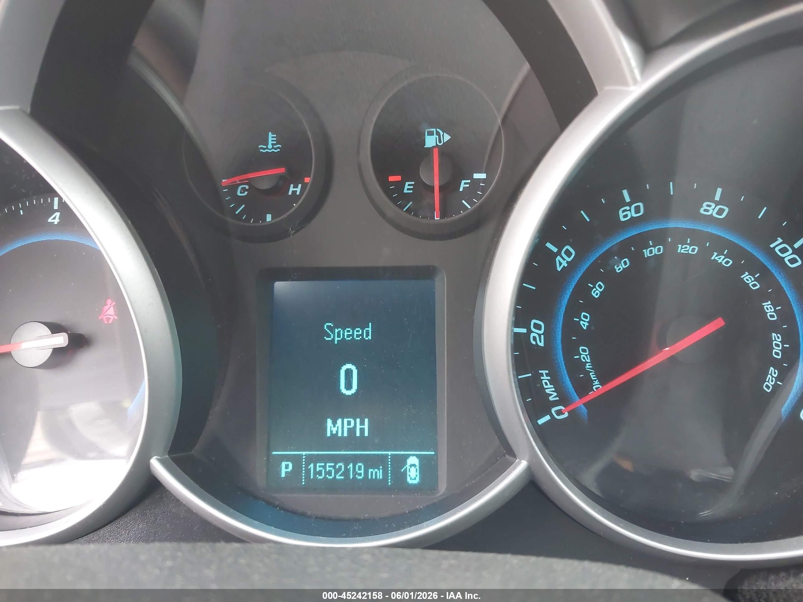 2012 Chevrolet Cruze 1lt Silver vin: 1G1PF5SC4C7129235