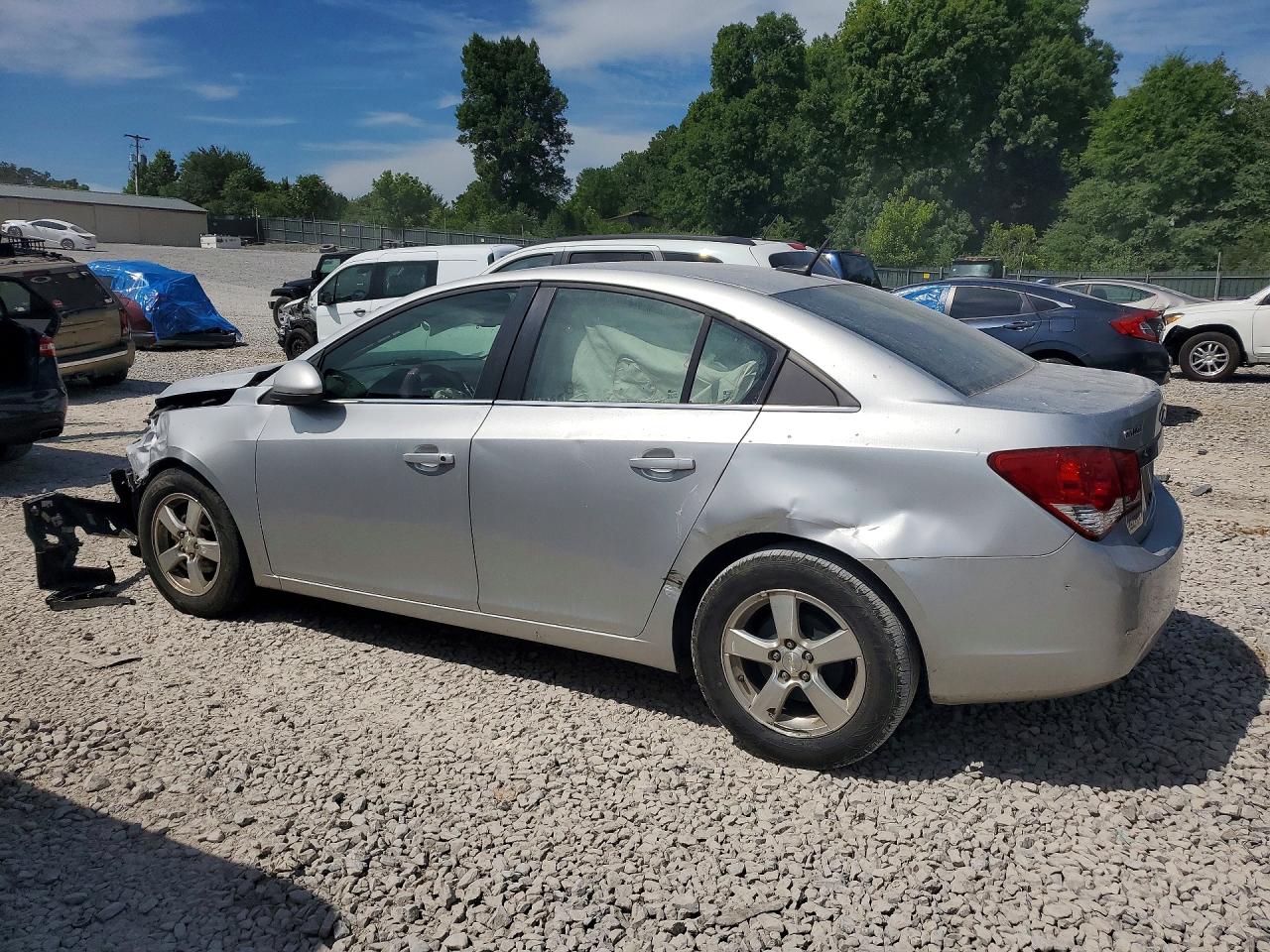 2012 Chevrolet Cruze Lt Silver vin: 1G1PF5SC4C7141630