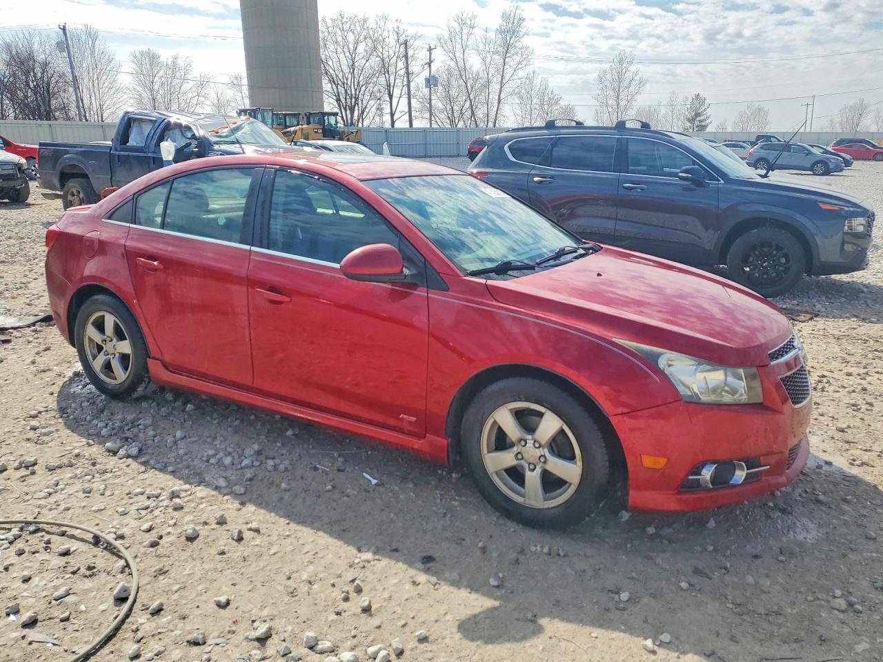 2012 Chevrolet Cruze Lt Красный vin: 1G1PF5SC4C7146780