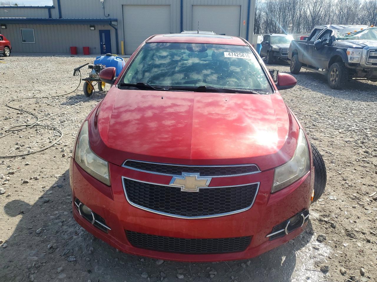 2012 Chevrolet Cruze Lt Красный vin: 1G1PF5SC4C7146780