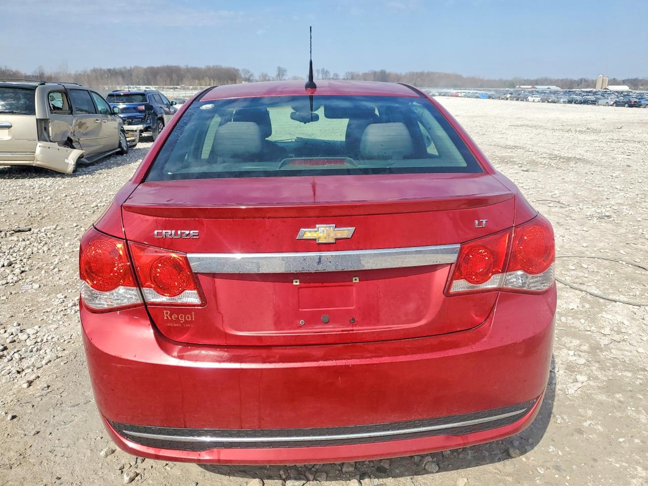 2012 Chevrolet Cruze Lt Красный vin: 1G1PF5SC4C7146780