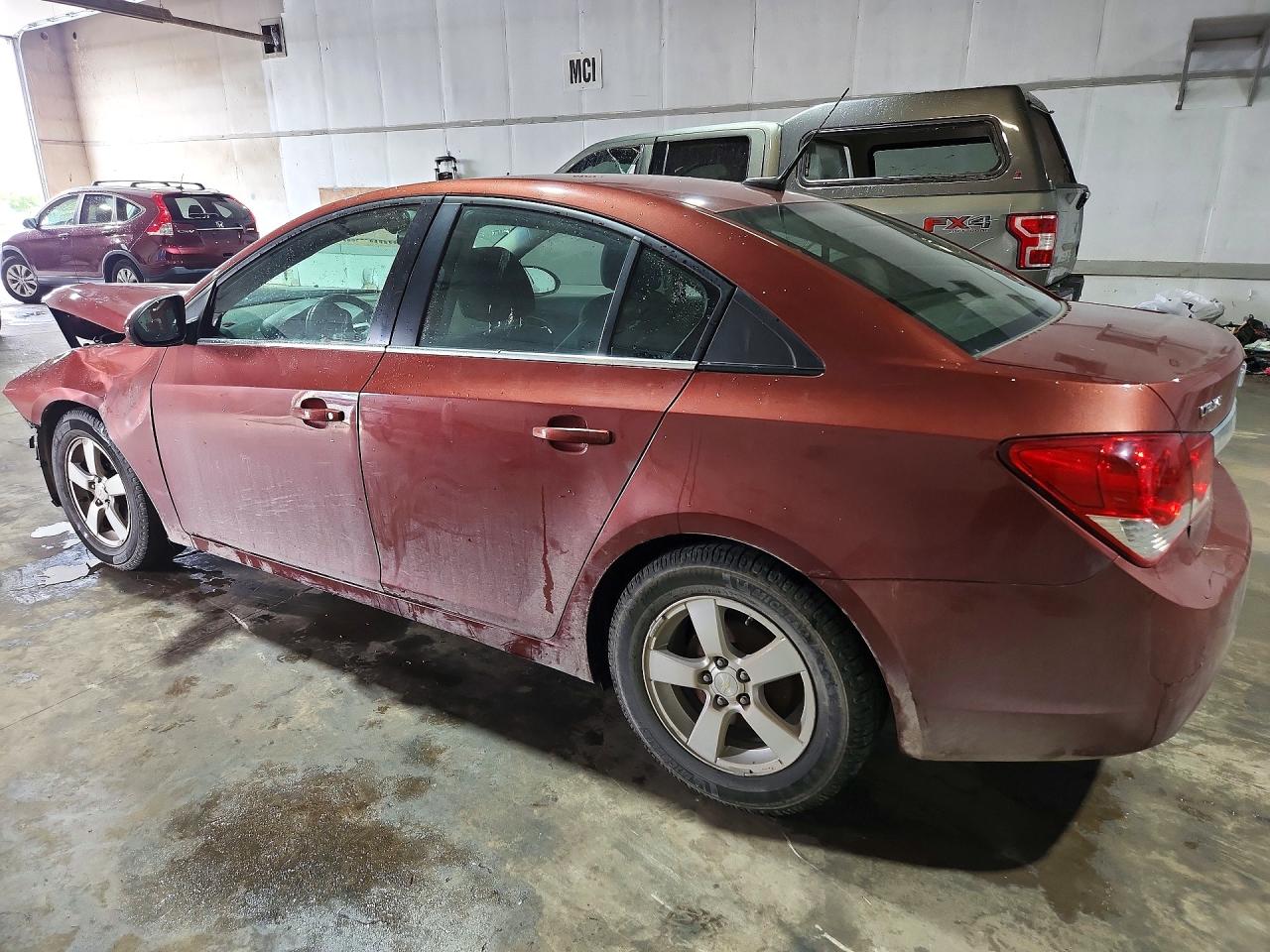 2012 Chevrolet Cruze Lt Brown vin: 1G1PF5SC4C7198457