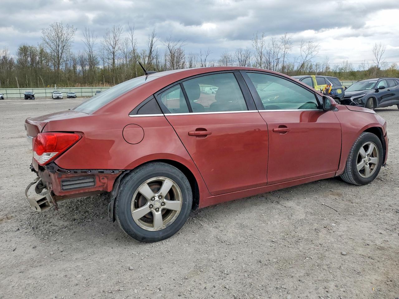 2012 Chevrolet Cruze Lt Red vin: 1G1PF5SC4C7212261