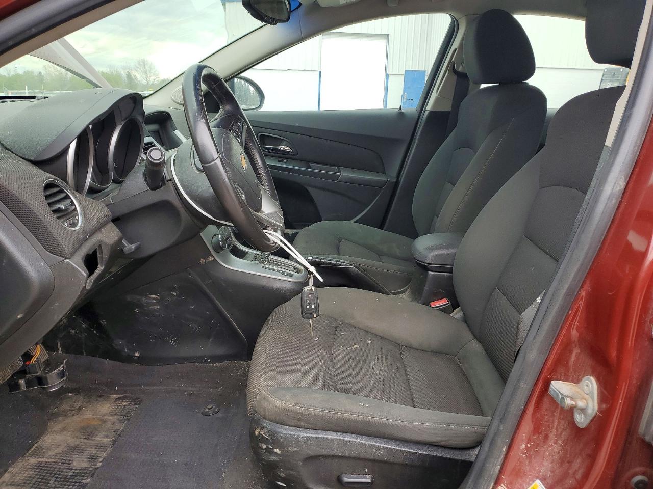 2012 Chevrolet Cruze Lt Red vin: 1G1PF5SC4C7212261