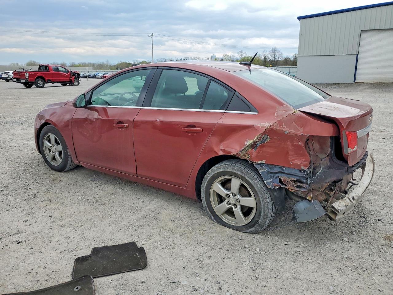 2012 Chevrolet Cruze Lt Red vin: 1G1PF5SC4C7212261