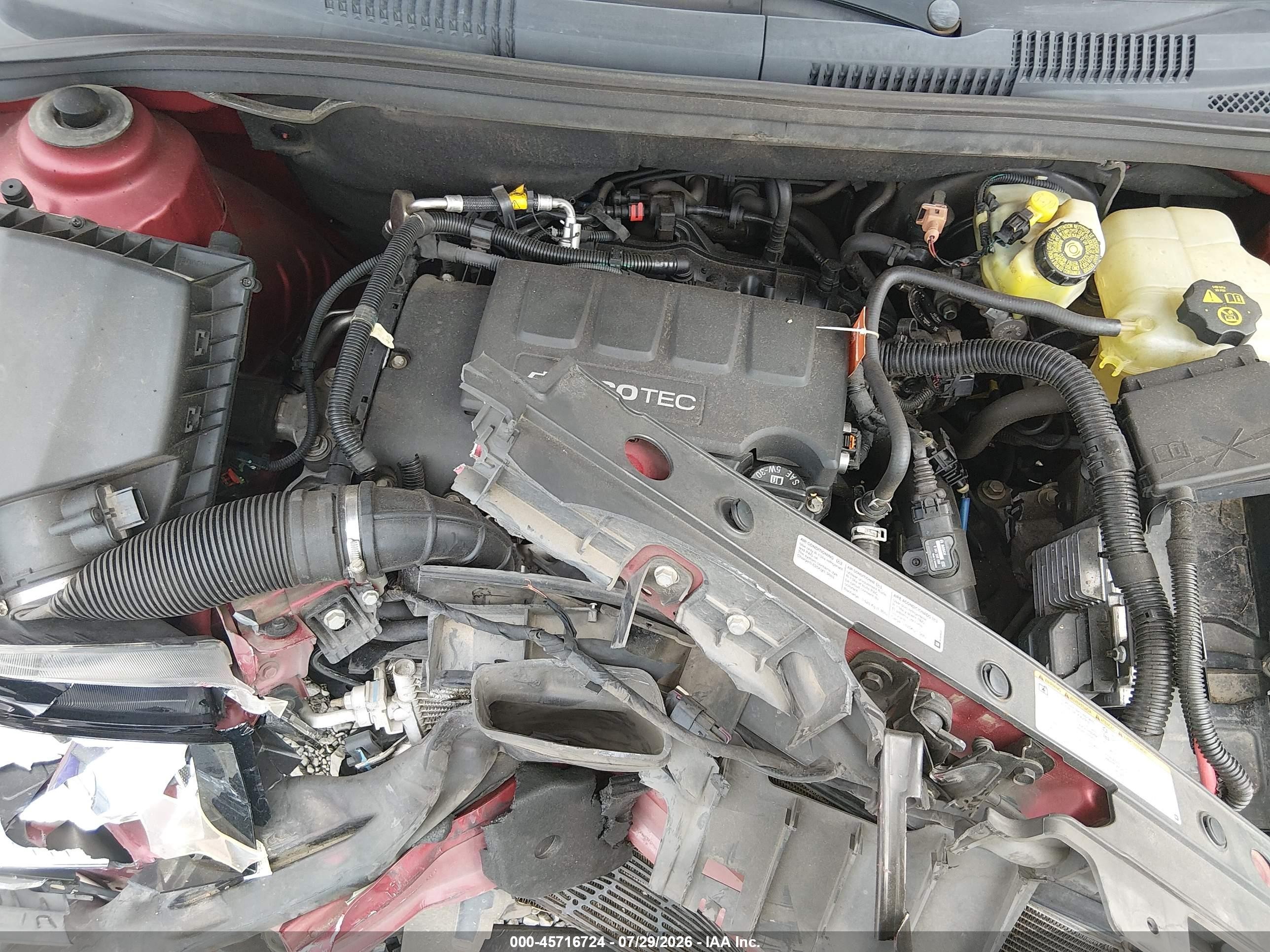 2012 Chevrolet Cruze 1lt Красный vin: 1G1PF5SC4C7245938