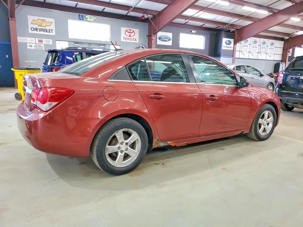 2012 Chevrolet Cruze Lt Maroon vin: 1G1PF5SC4C7266918