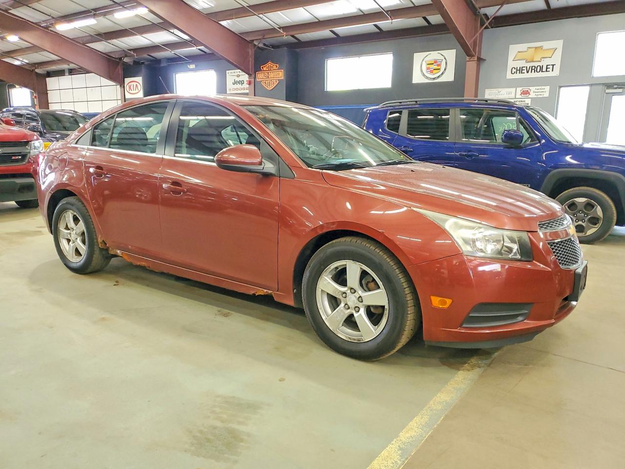 2012 Chevrolet Cruze Lt Maroon vin: 1G1PF5SC4C7266918