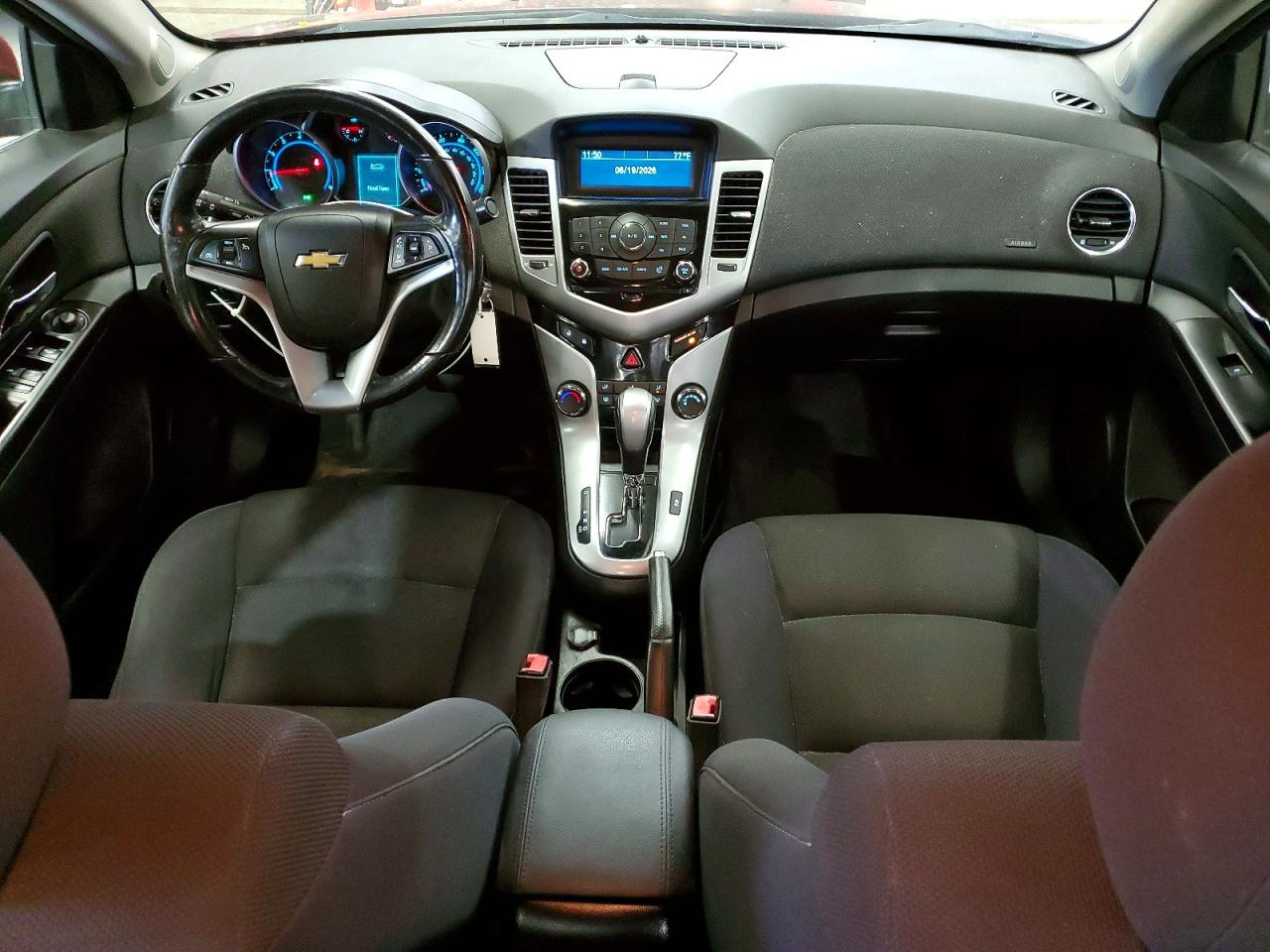 2012 Chevrolet Cruze Lt Maroon vin: 1G1PF5SC4C7266918