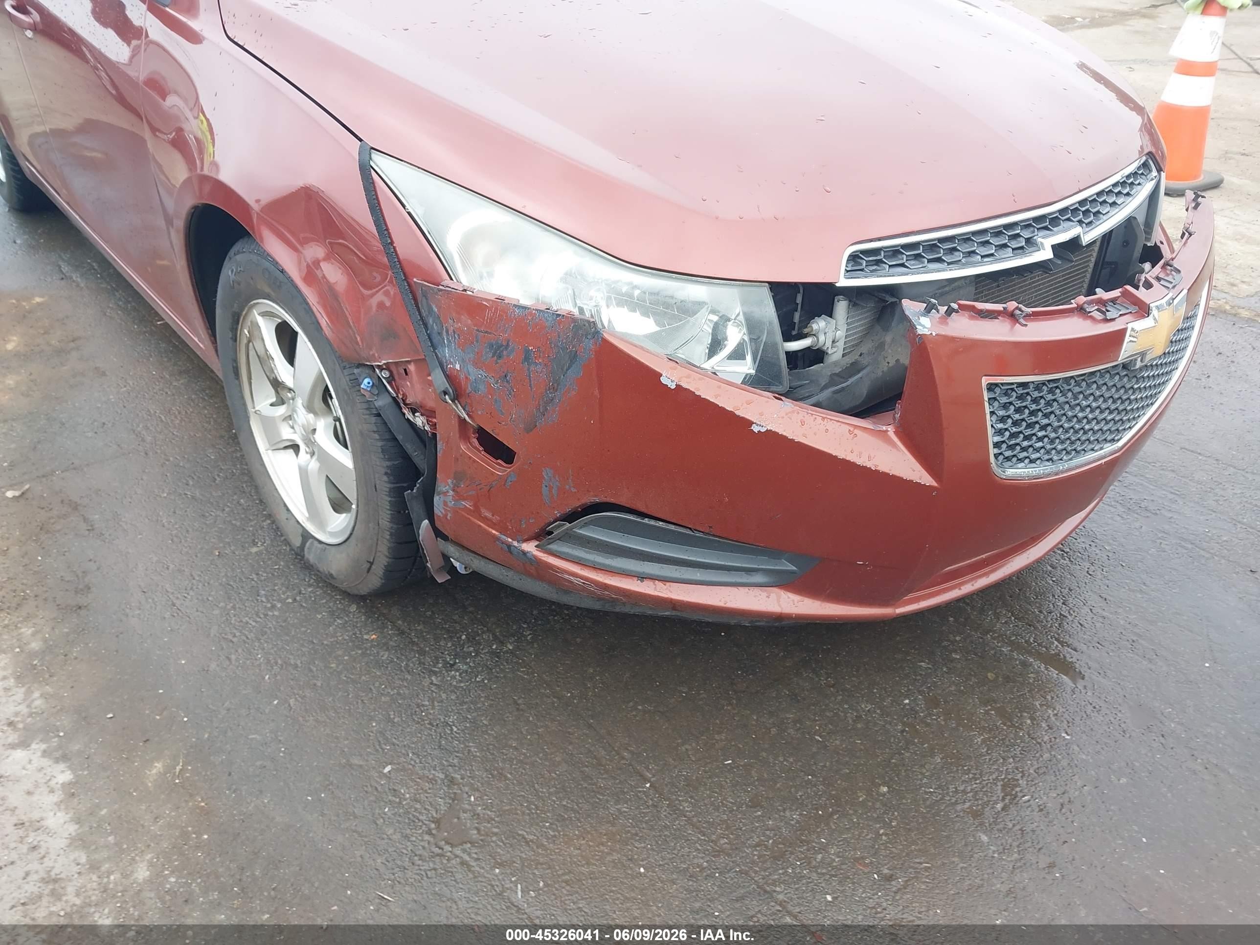2012 Chevrolet Cruze 1lt Коричневый vin: 1G1PF5SC4C7270595