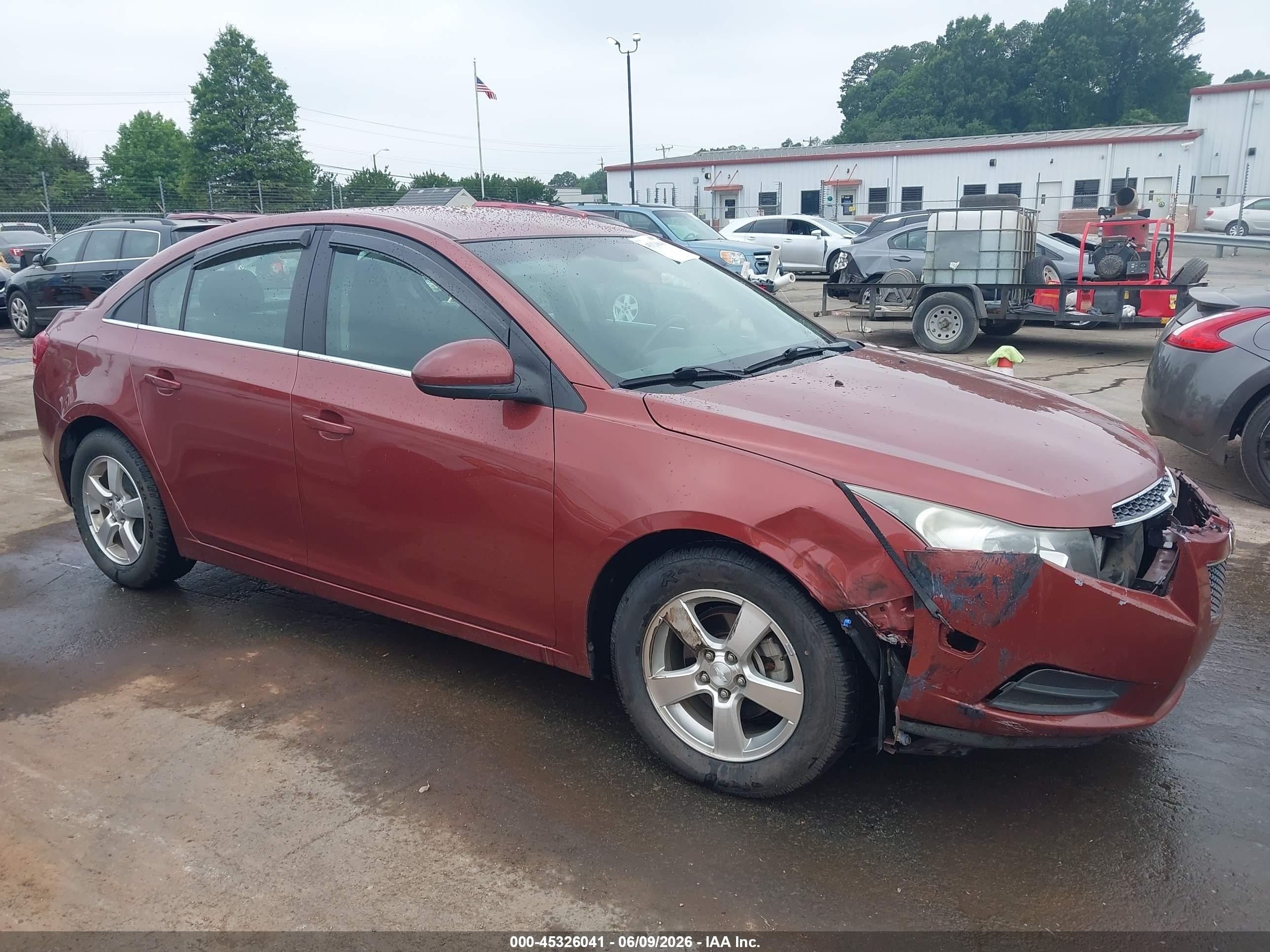 2012 Chevrolet Cruze 1lt Коричневый vin: 1G1PF5SC4C7270595