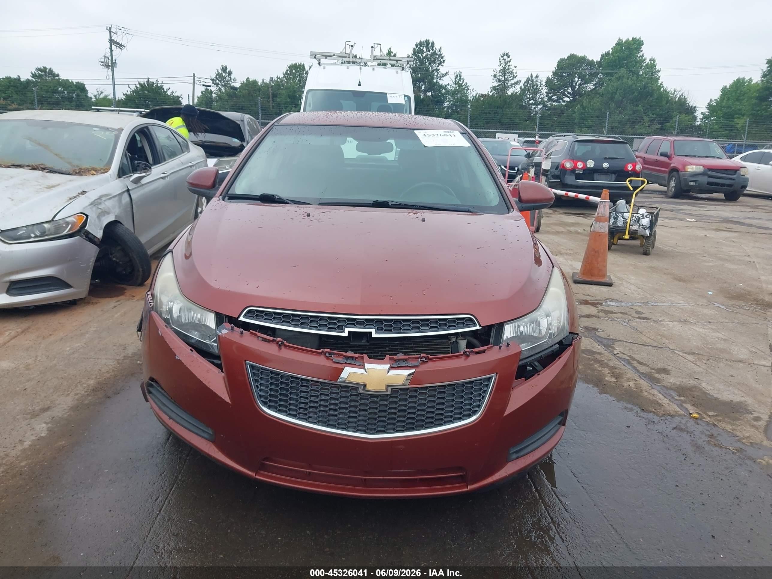 2012 Chevrolet Cruze 1lt Коричневый vin: 1G1PF5SC4C7270595