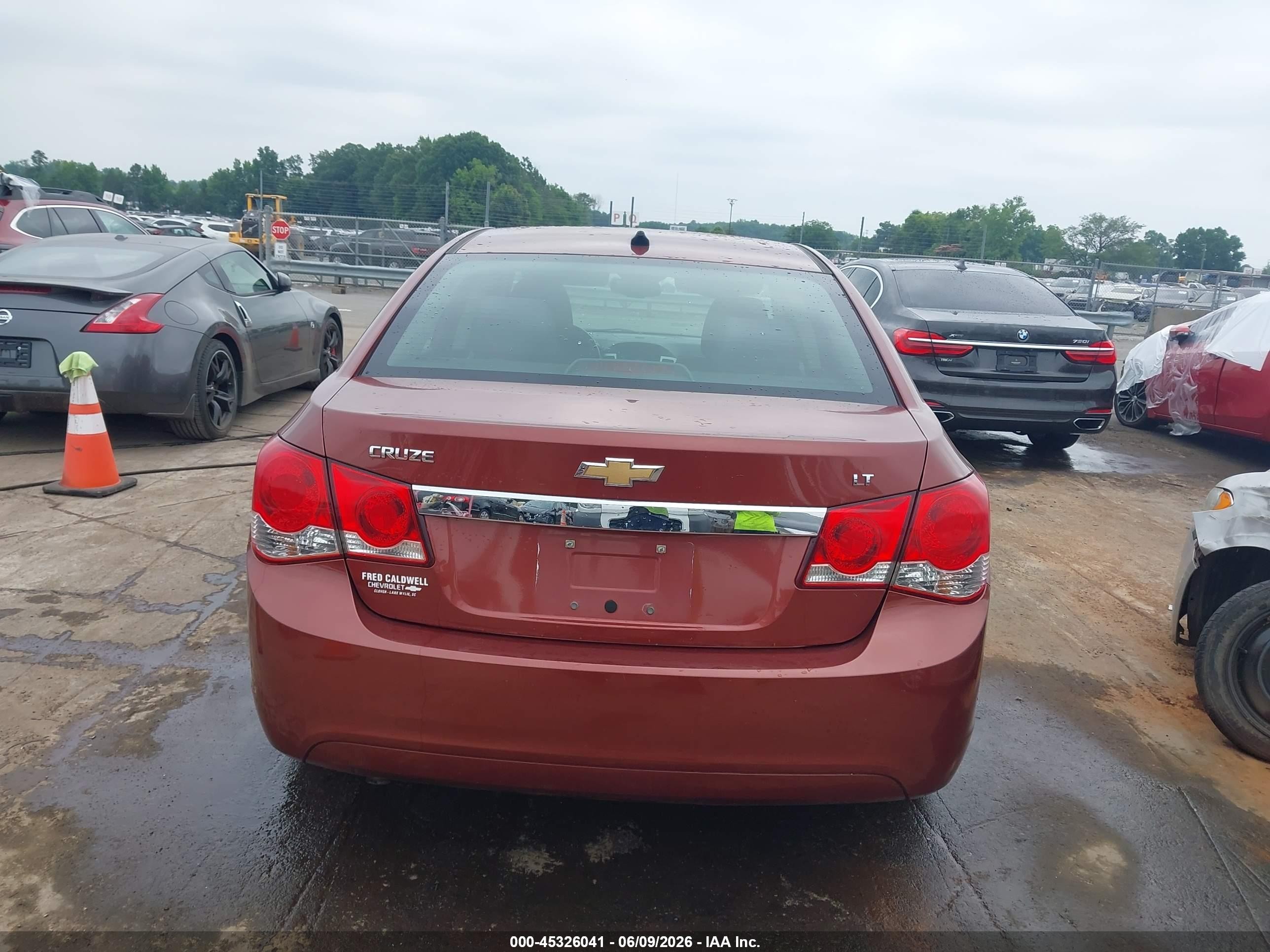 2012 Chevrolet Cruze 1lt Коричневый vin: 1G1PF5SC4C7270595