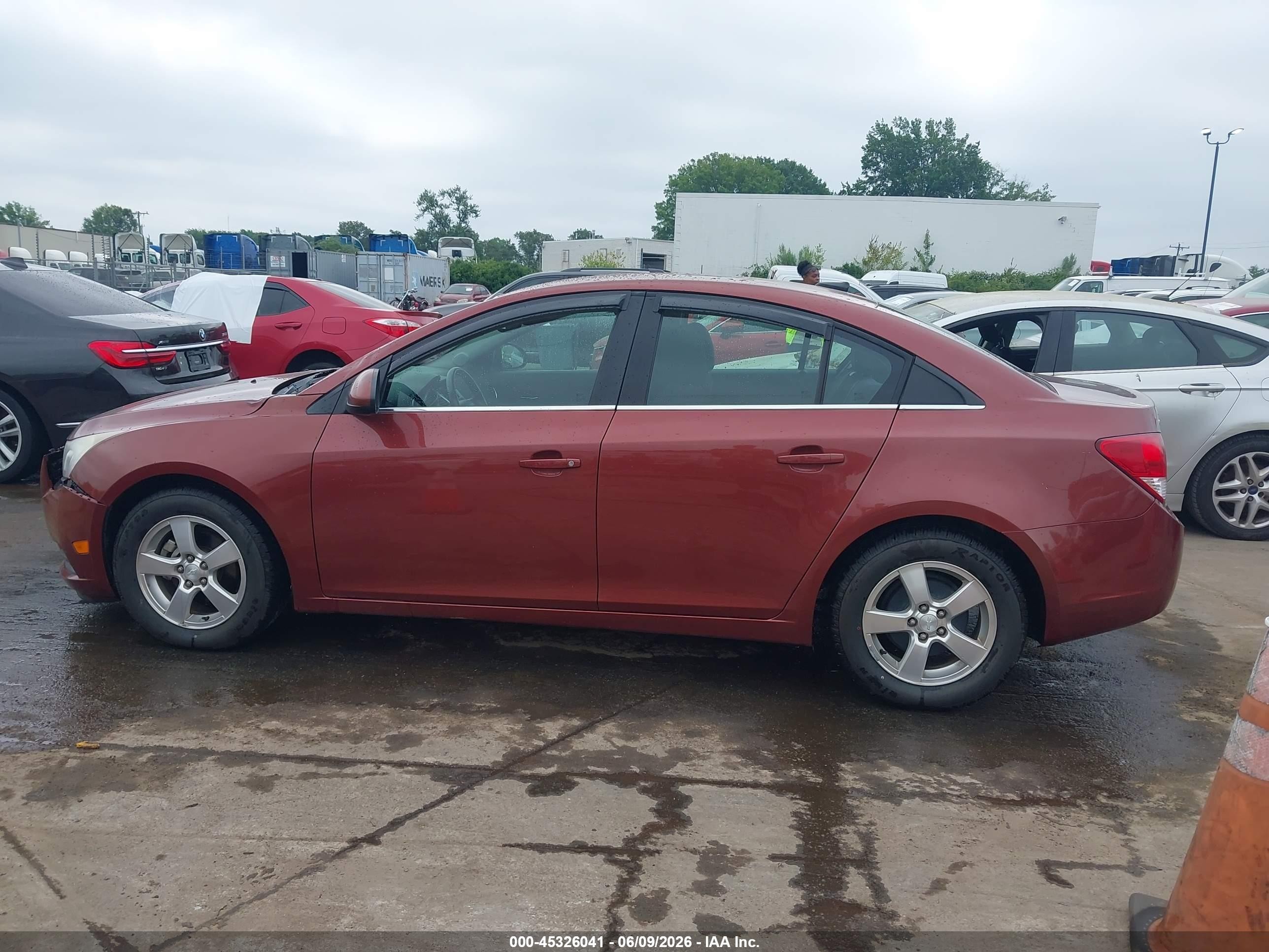 2012 Chevrolet Cruze 1lt Коричневый vin: 1G1PF5SC4C7270595