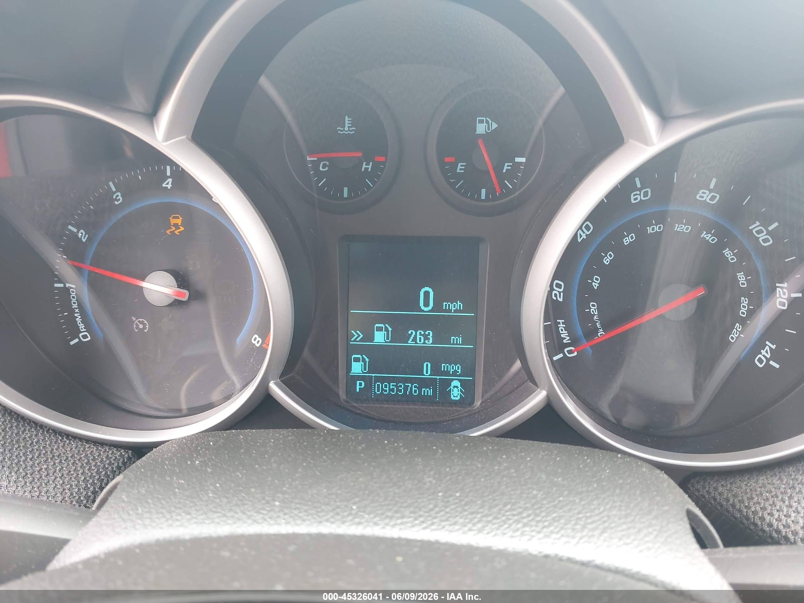2012 Chevrolet Cruze 1lt Коричневый vin: 1G1PF5SC4C7270595