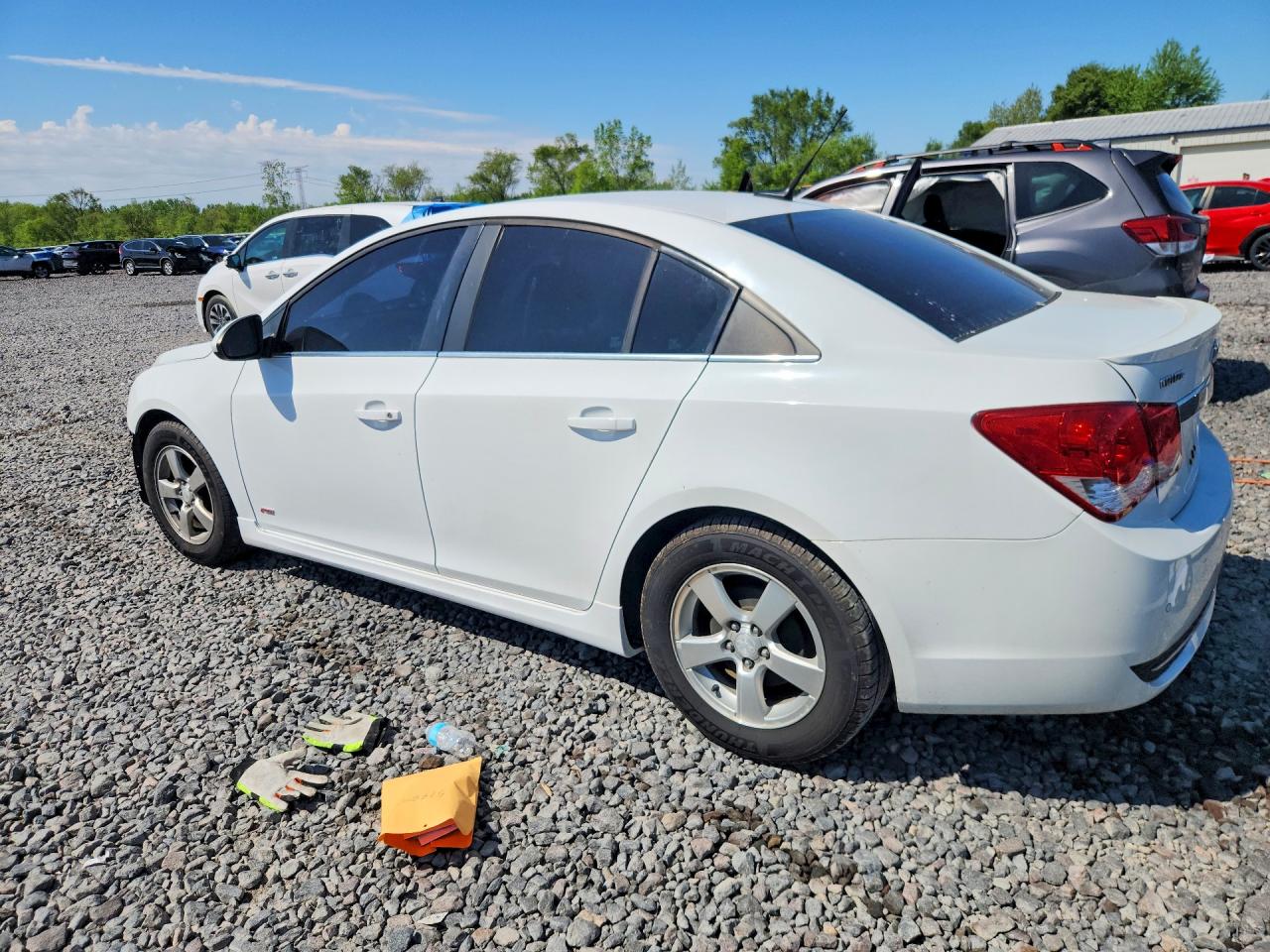 2012 Chevrolet Cruze Lt Белый vin: 1G1PF5SC4C7298493