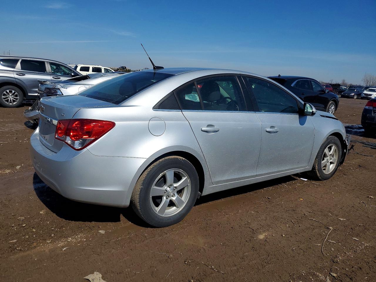 2012 Chevrolet Cruze Lt Gray vin: 1G1PF5SC4C7343870
