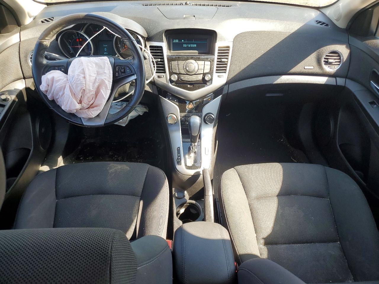 2012 Chevrolet Cruze Lt Gray vin: 1G1PF5SC4C7343870