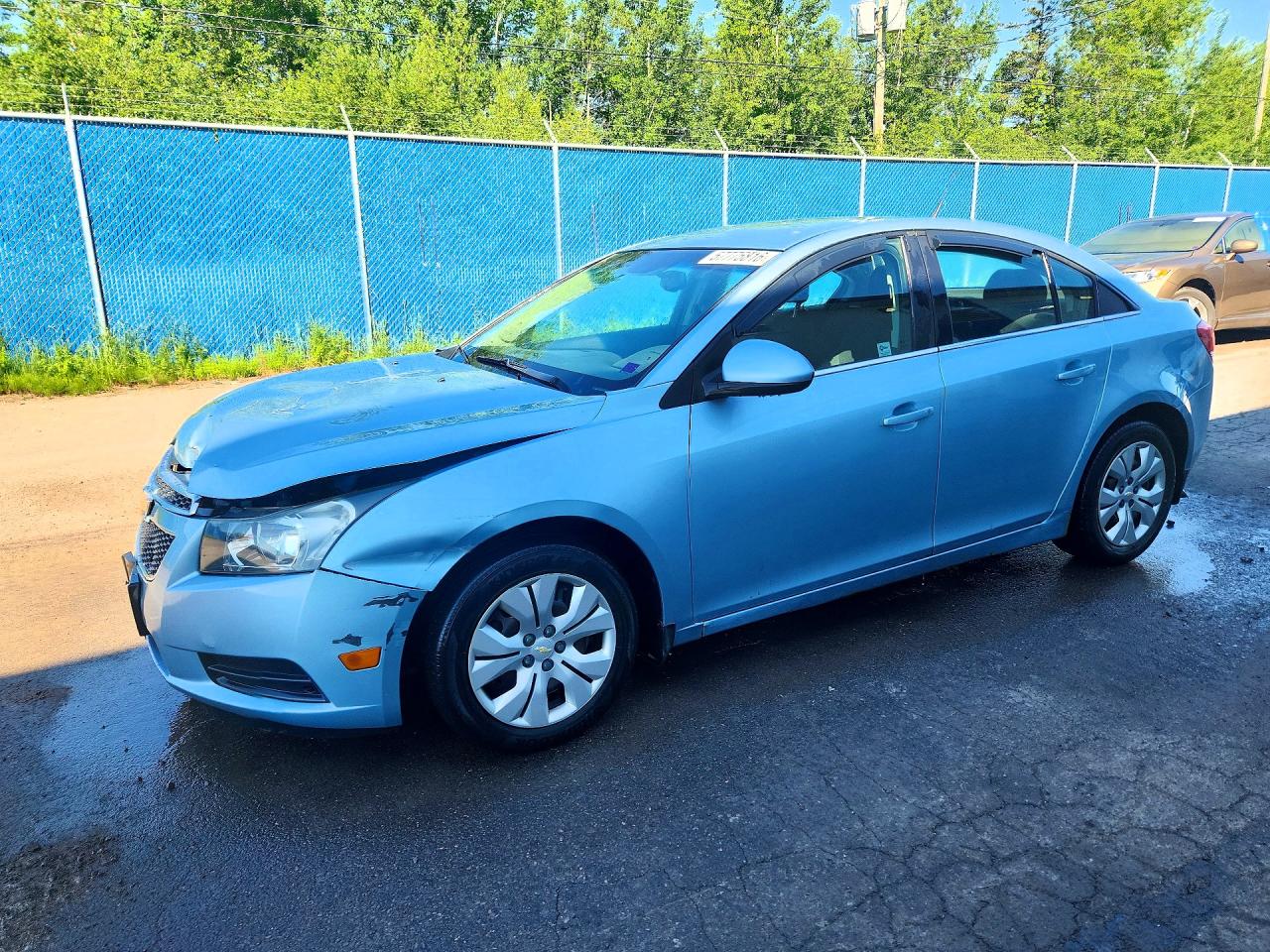 2012 Chevrolet Cruze Lt Blue vin: 1G1PF5SC5C7165385