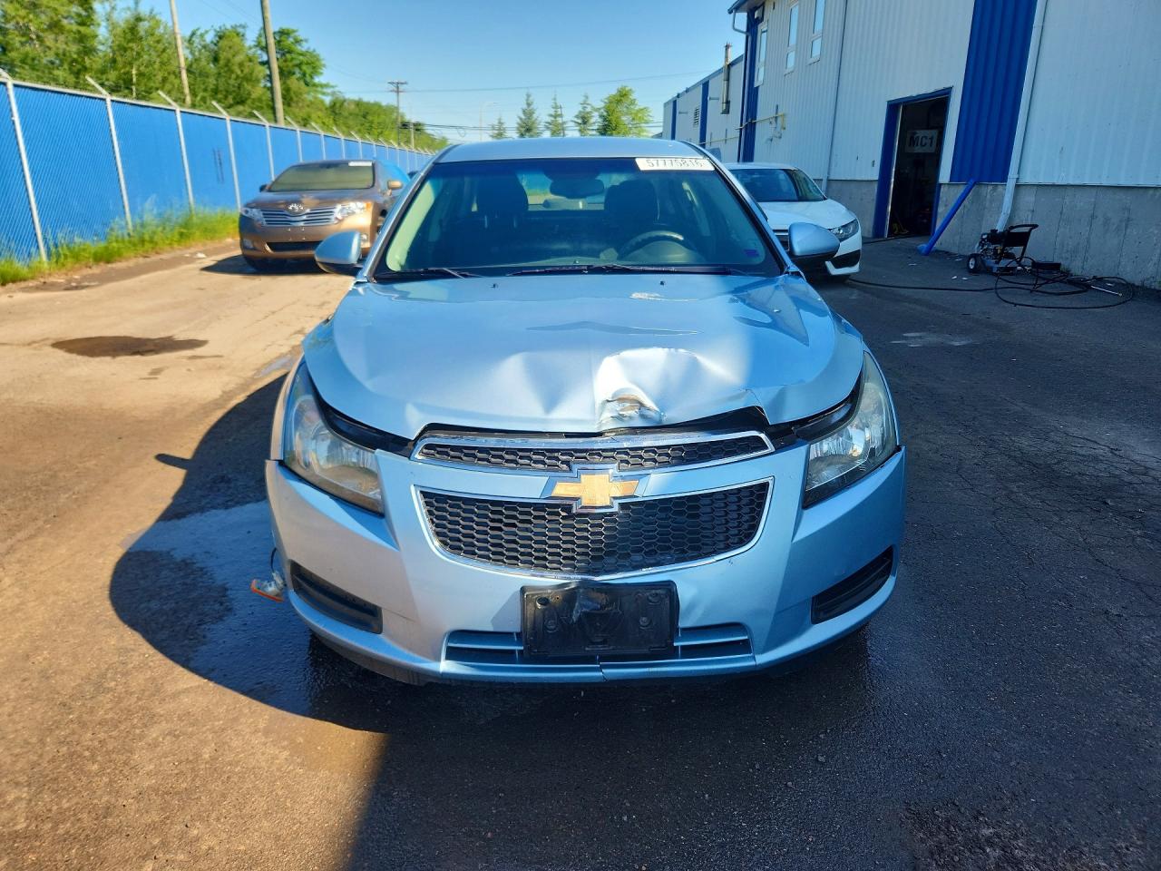 2012 Chevrolet Cruze Lt Blue vin: 1G1PF5SC5C7165385