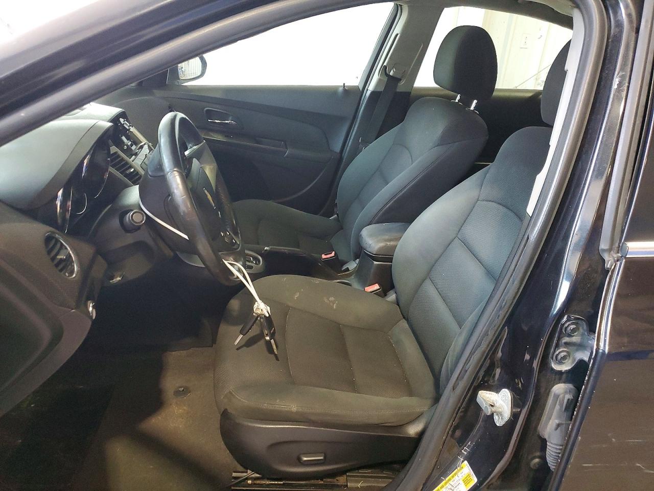 2012 Chevrolet Cruze Lt Black vin: 1G1PF5SC5C7196037