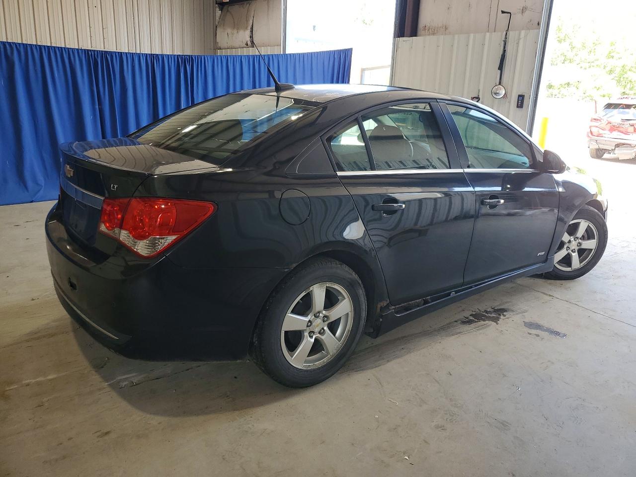 2012 Chevrolet Cruze Lt Black vin: 1G1PF5SC5C7196037