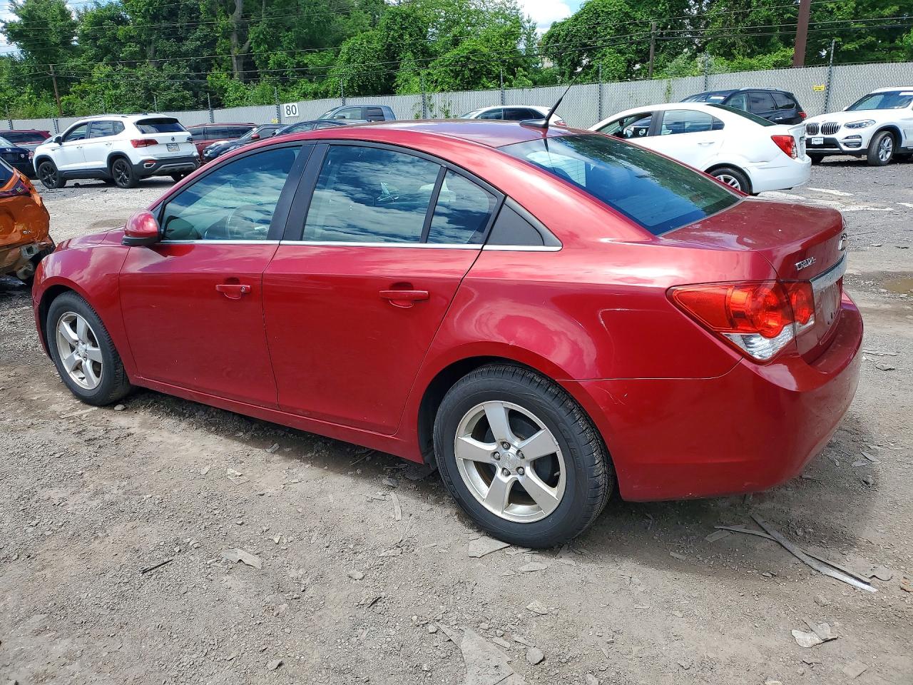 2012 Chevrolet Cruze Lt Красный vin: 1G1PF5SC5C7204718