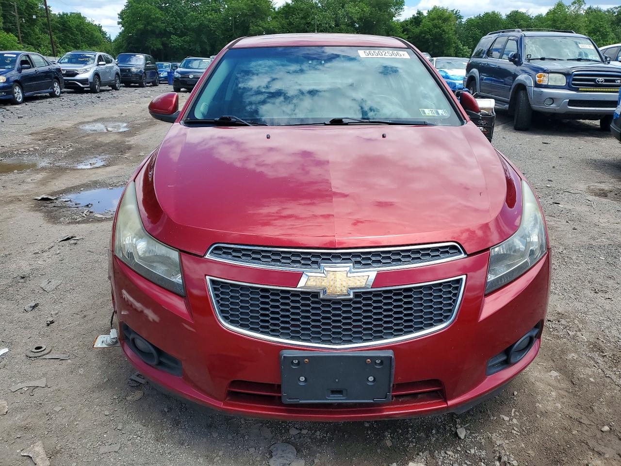 2012 Chevrolet Cruze Lt Красный vin: 1G1PF5SC5C7204718