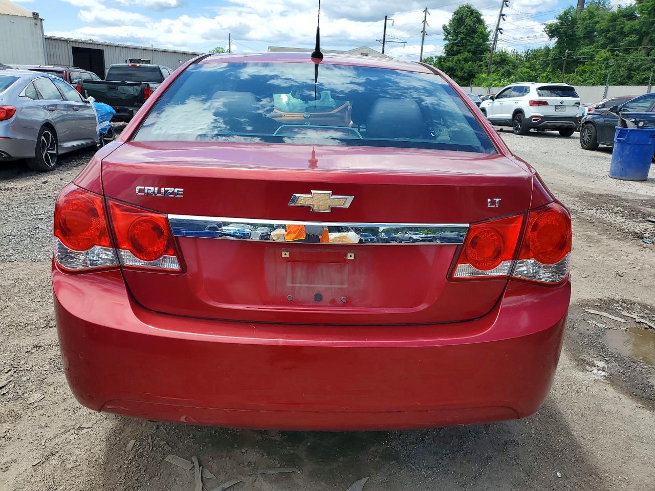 2012 Chevrolet Cruze Lt Красный vin: 1G1PF5SC5C7204718