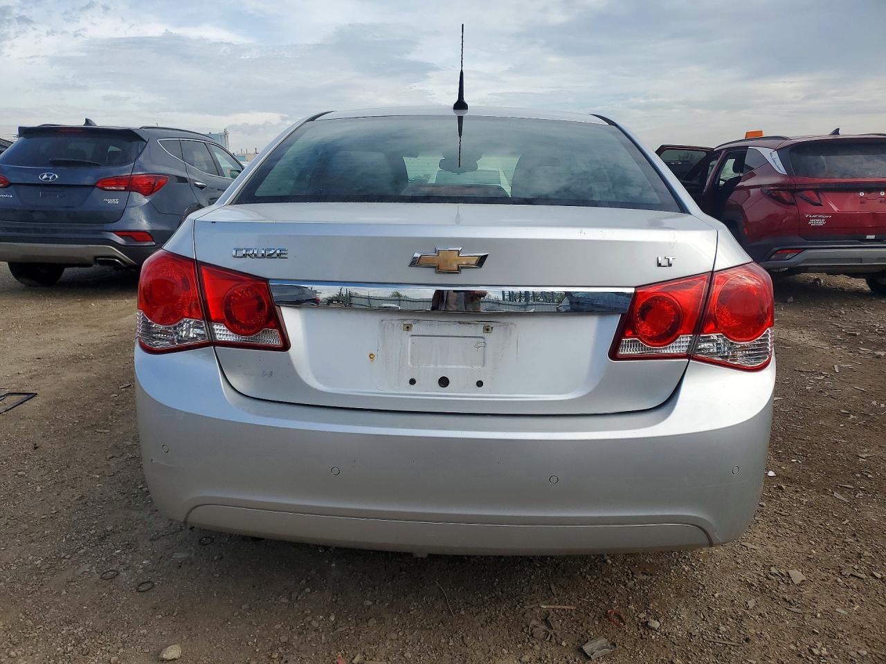 2012 Chevrolet Cruze Lt Silver vin: 1G1PF5SC5C7226623