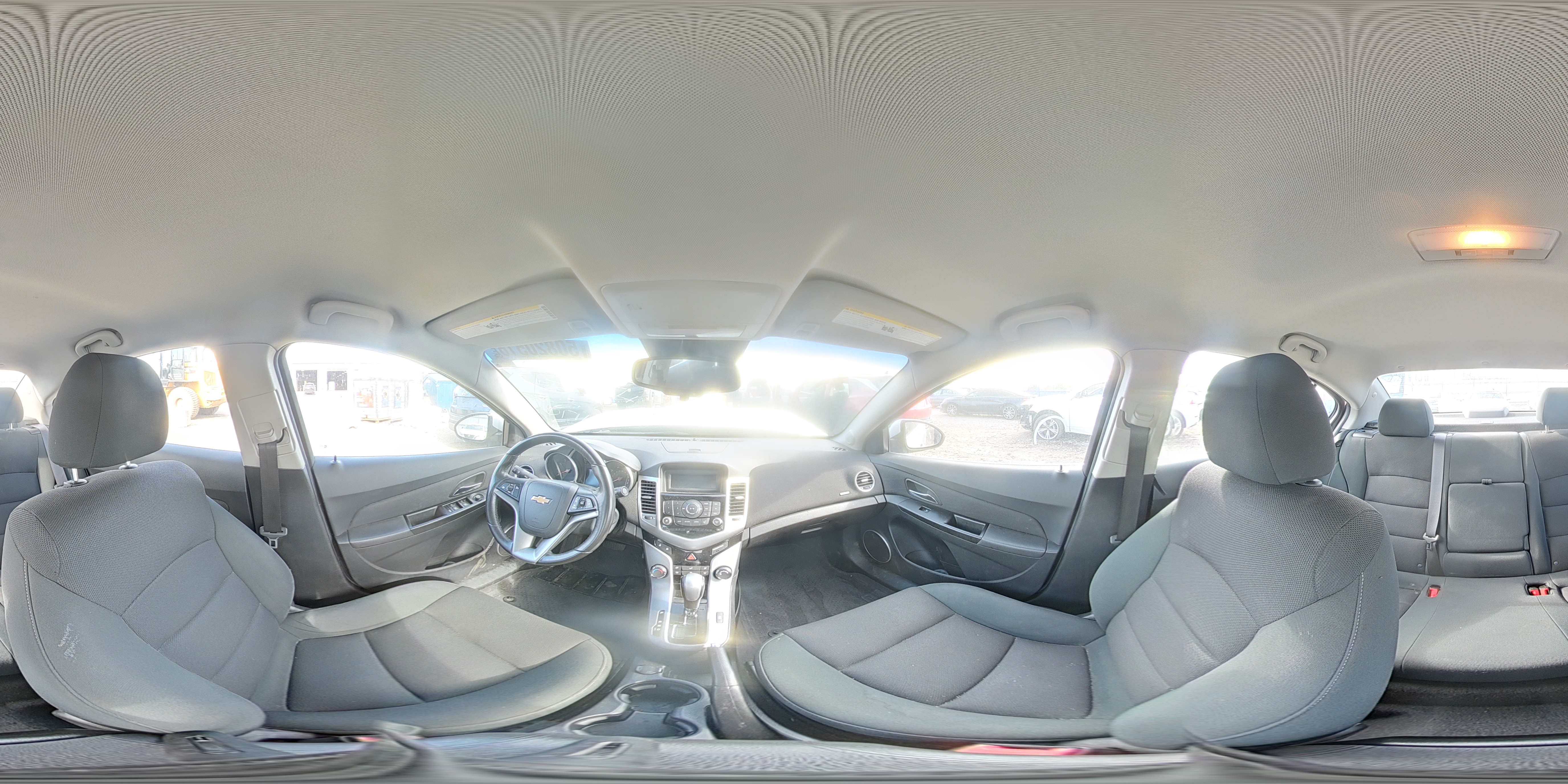 2012 Chevrolet Cruze Lt Silver vin: 1G1PF5SC5C7226623