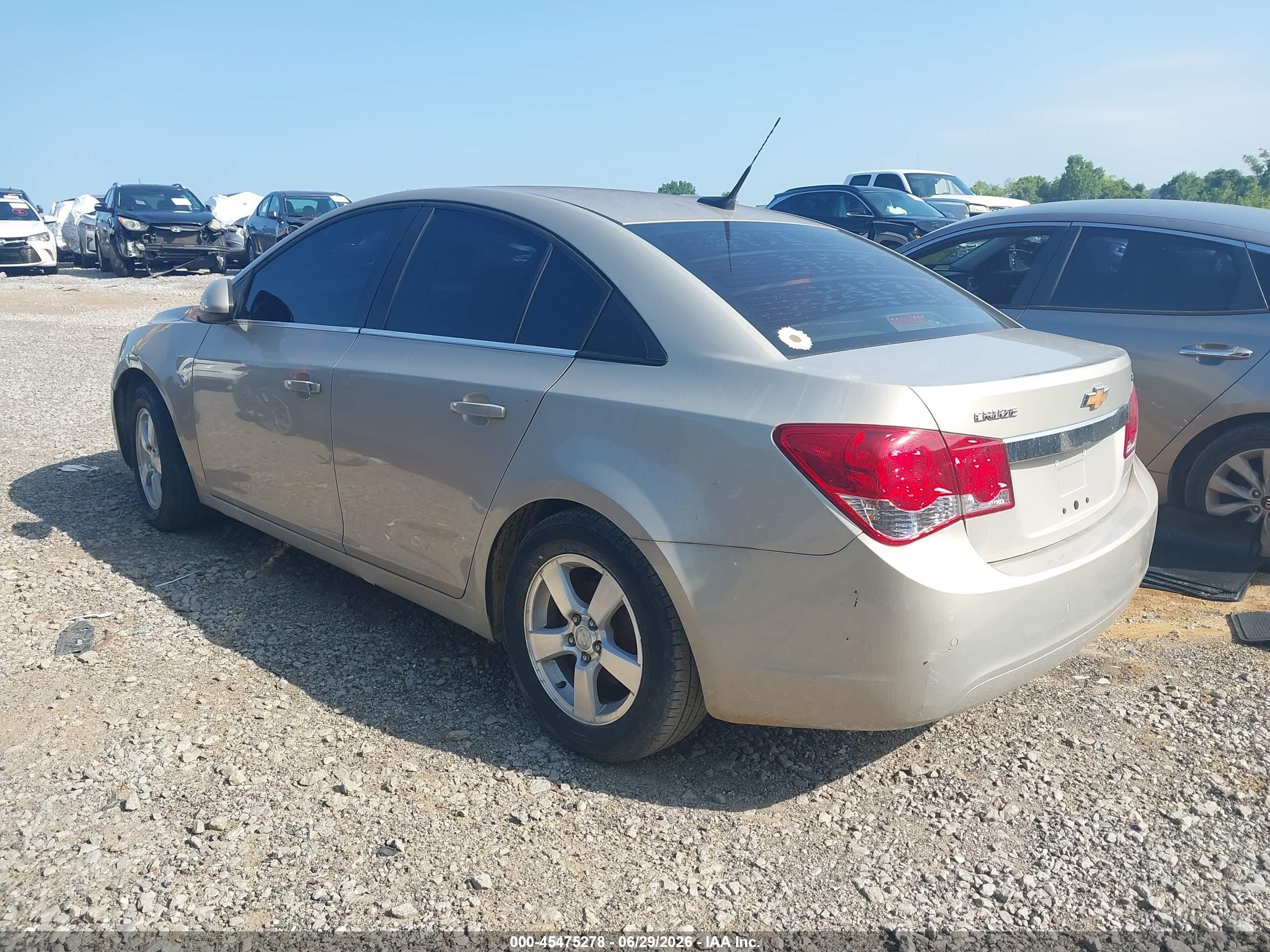 2012 Chevrolet Cruze 1lt Золотой vin: 1G1PF5SC5C7335082