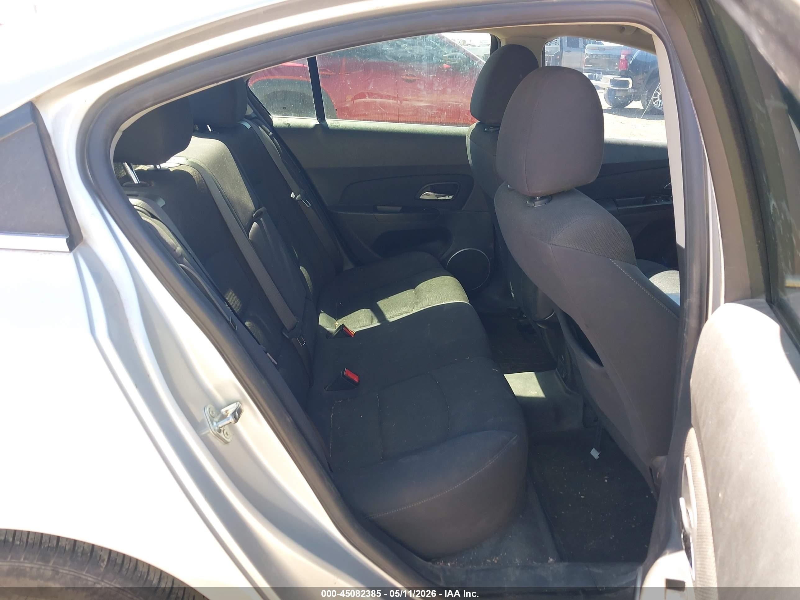 2012 Chevrolet Cruze 1lt Silver vin: 1G1PF5SC5C7344557