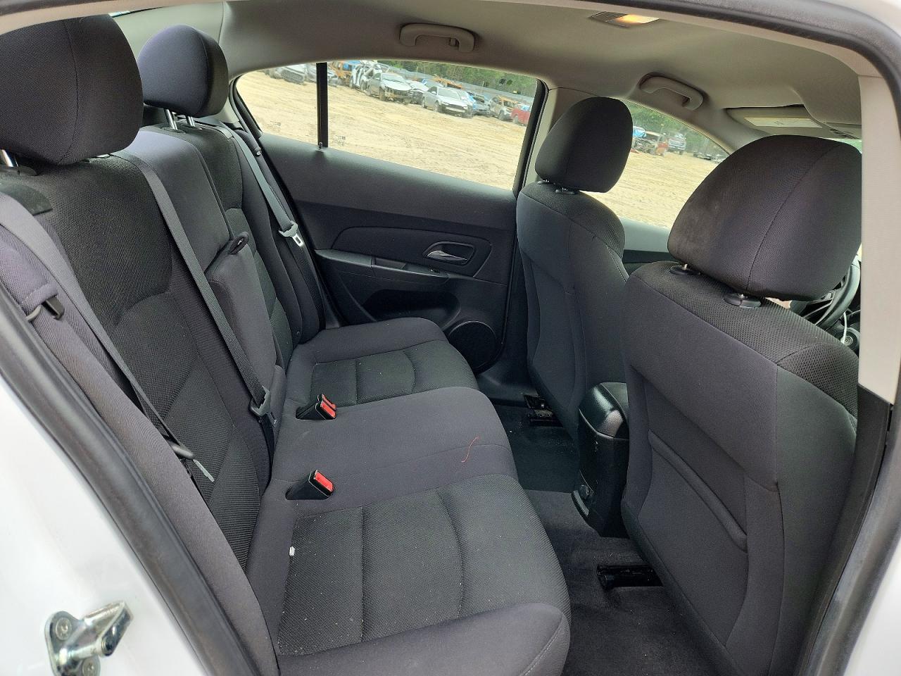 2012 Chevrolet Cruze Lt White vin: 1G1PF5SC5C7344798
