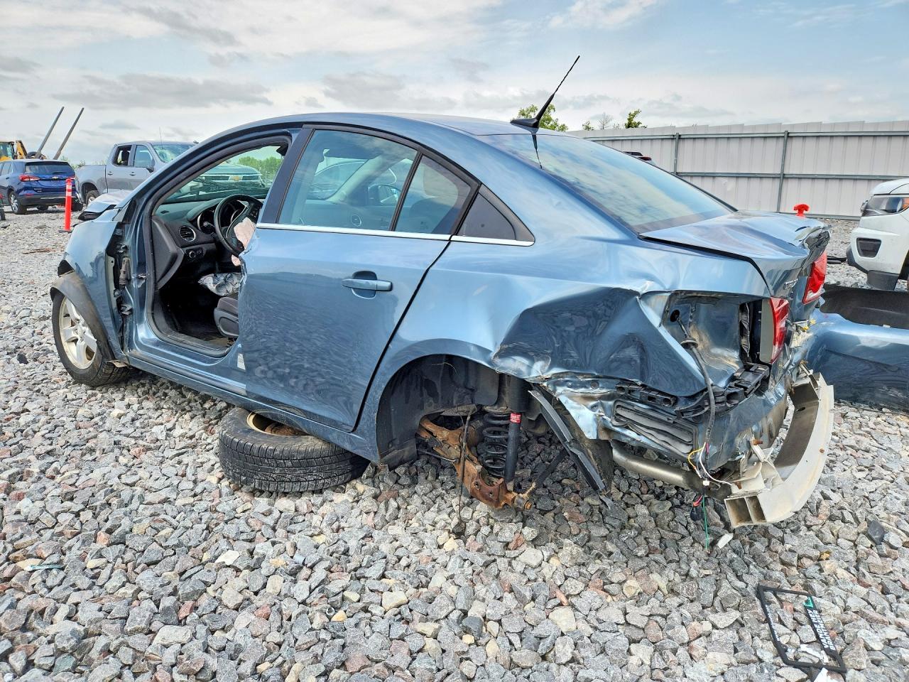 2012 Chevrolet Cruze Lt Blue vin: 1G1PF5SC5C7366624