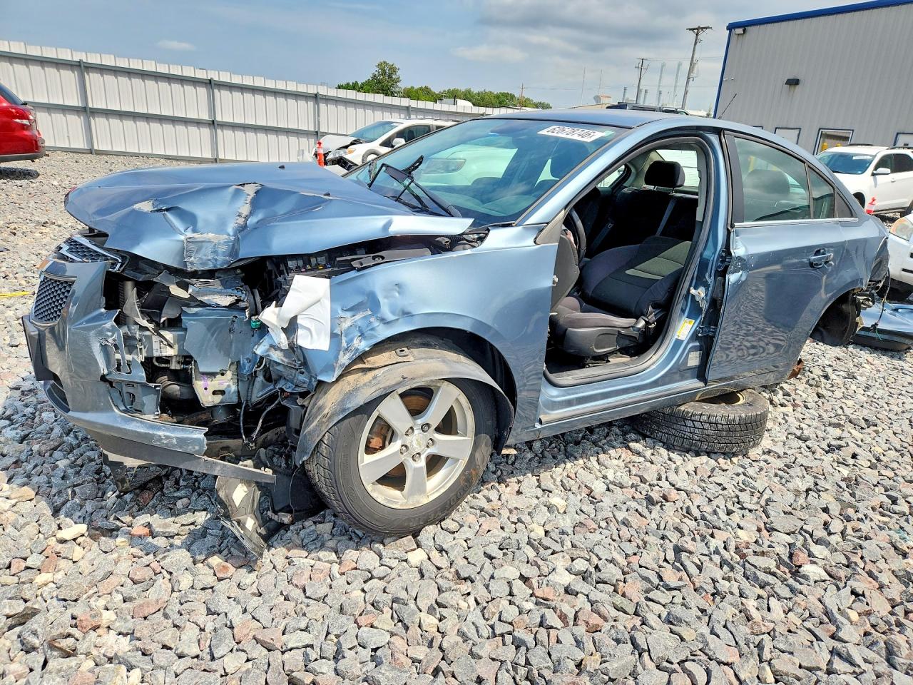 2012 Chevrolet Cruze Lt Синий vin: 1G1PF5SC5C7366624
