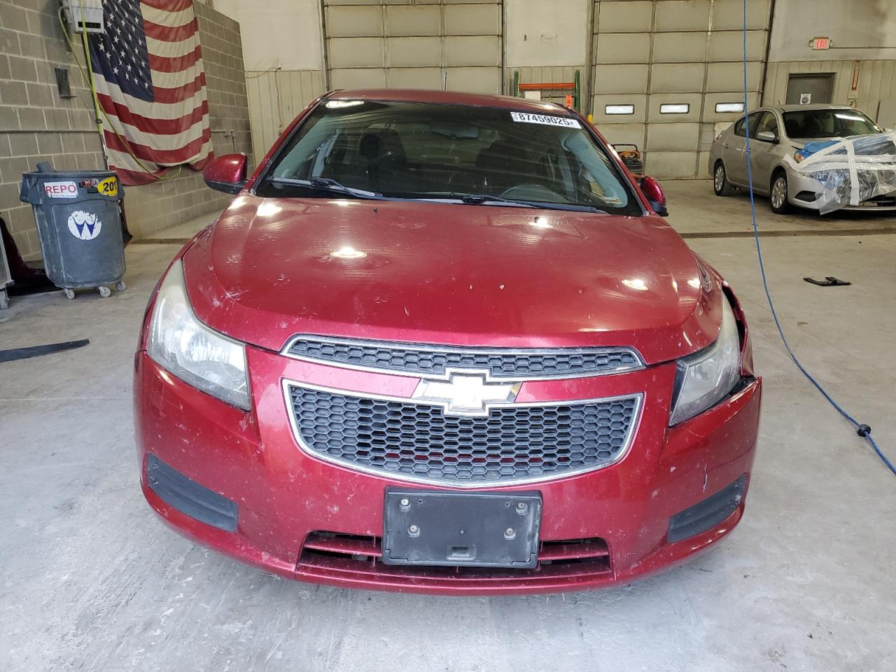 2012 Chevrolet Cruze Lt Красный vin: 1G1PF5SC6C7106409