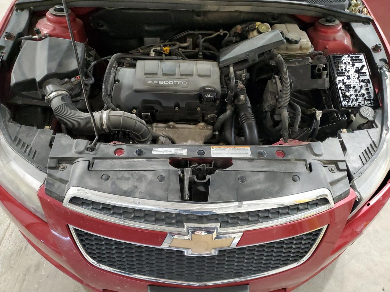 2012 Chevrolet Cruze Lt Красный vin: 1G1PF5SC6C7106409