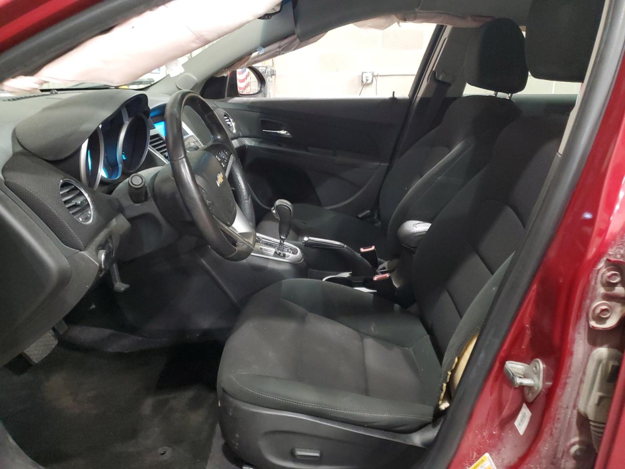 2012 Chevrolet Cruze Lt Красный vin: 1G1PF5SC6C7106409
