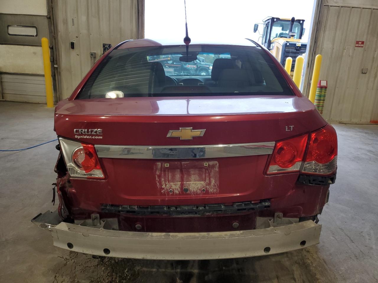 2012 Chevrolet Cruze Lt Красный vin: 1G1PF5SC6C7106409