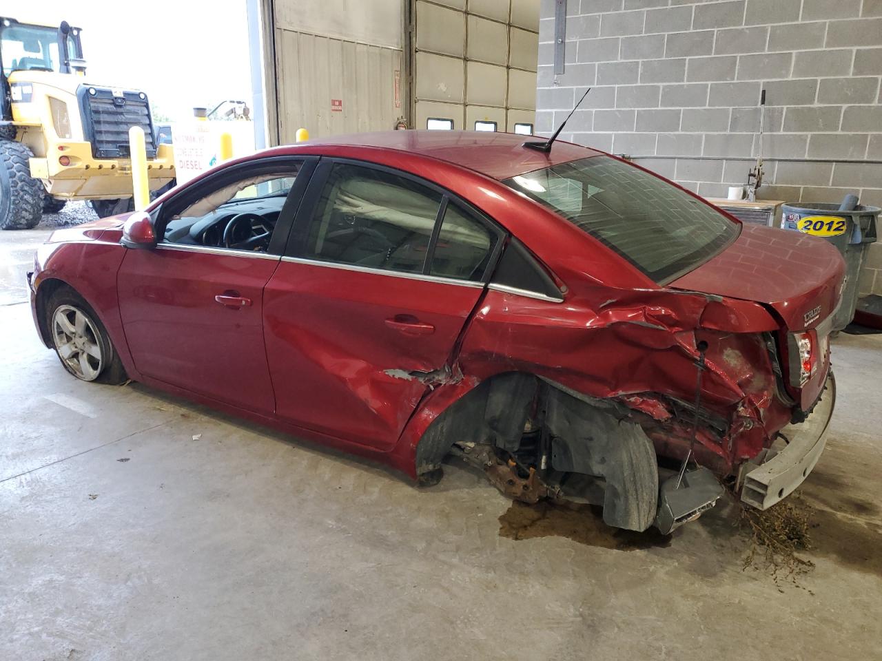 2012 Chevrolet Cruze Lt Красный vin: 1G1PF5SC6C7106409