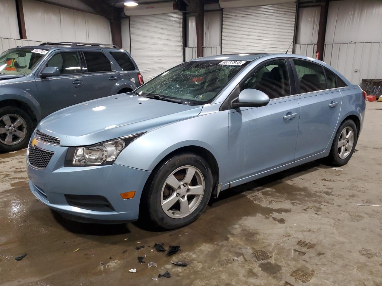 2012 Chevrolet Cruze Lt Blue vin: 1G1PF5SC6C7149082