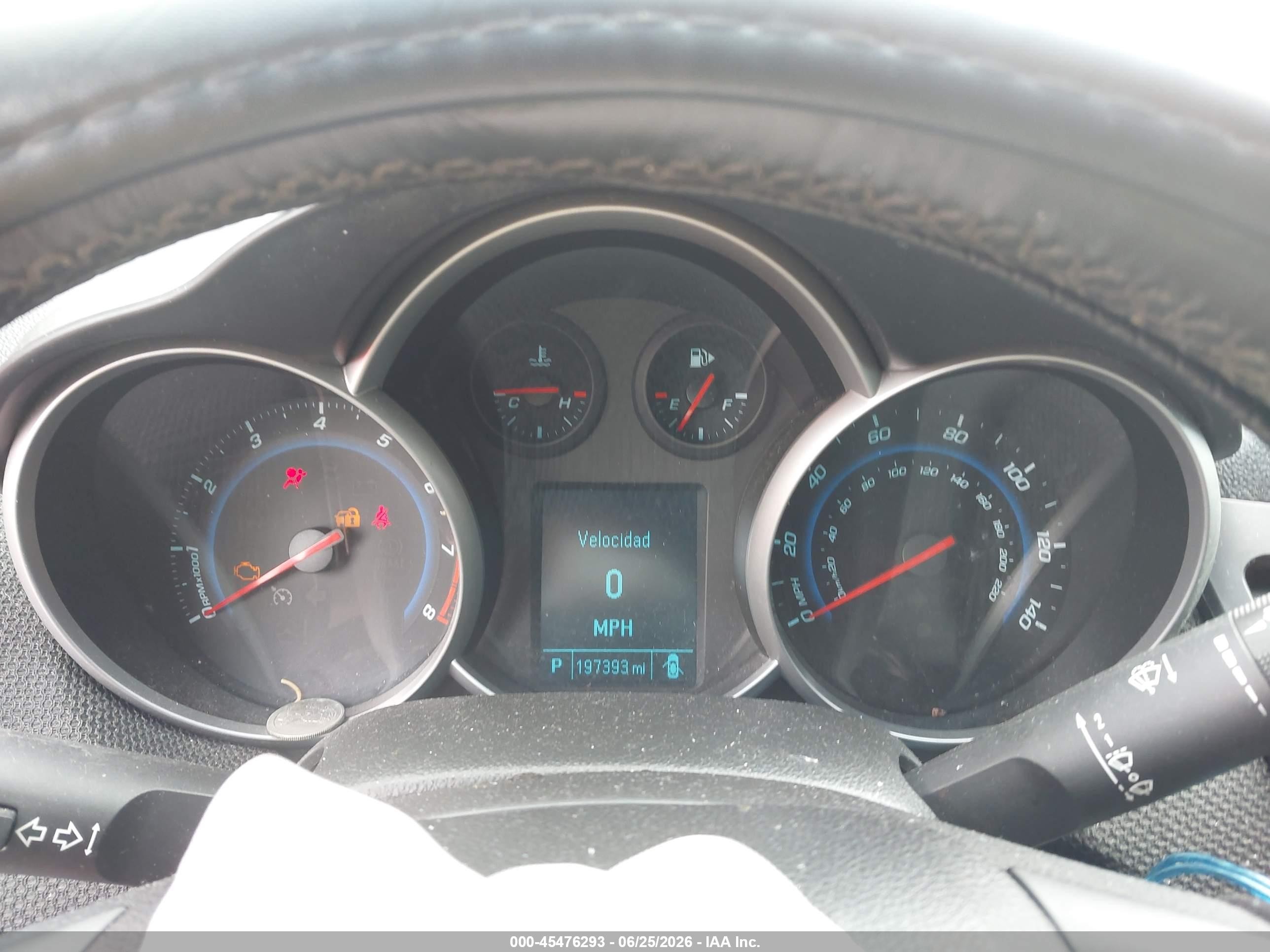2012 Chevrolet Cruze 1lt Silver vin: 1G1PF5SC6C7240434